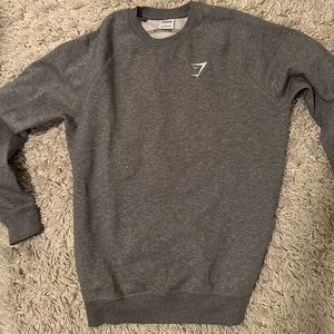 Gym shark sweatshirt. Grey. Men’s large